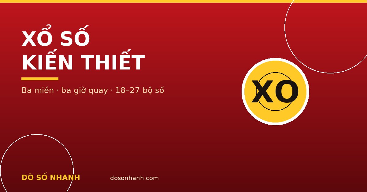 Xổ số kiến thiết là gì? Cách quay số và cơ cấu ba miền